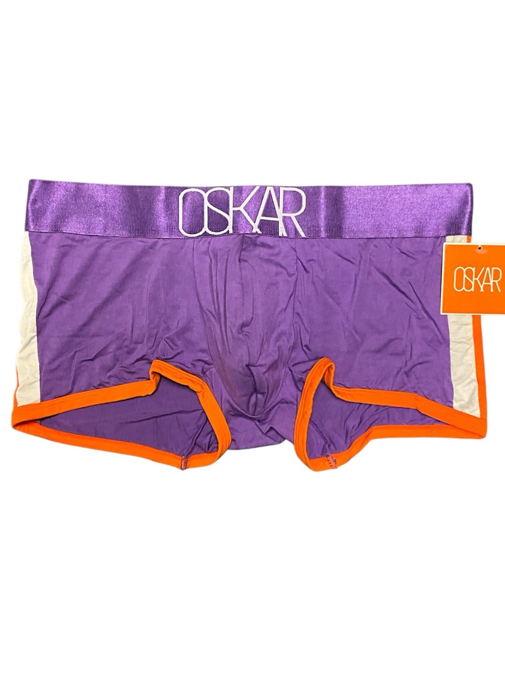 OSKAR Purple & Orange Boxer Trunk